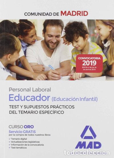 Livres: Educador (Educaci&oacute;n Infantil). Personal Laboral de la Comunidad de Madrid- 9788414229118