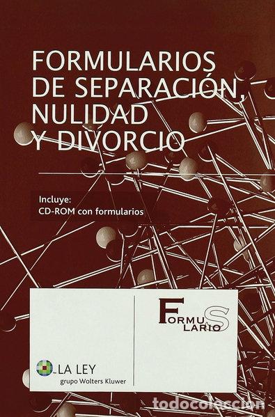 Libri di seconda mano: Formularios de nulidad, separaci&oacute;n y divorcio- 9788497258289