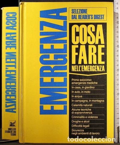 B&uuml;cher: Cosa fare nell'emergenza- 9788870450613