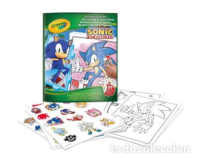 Libros: Sonic the Hedgehog: Libro colorear & pegatinas- 0071662408985 - Foto 1