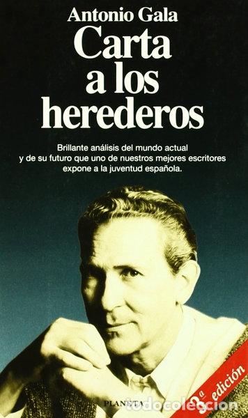 Libros: Carta a los herederos- 9788408015482
