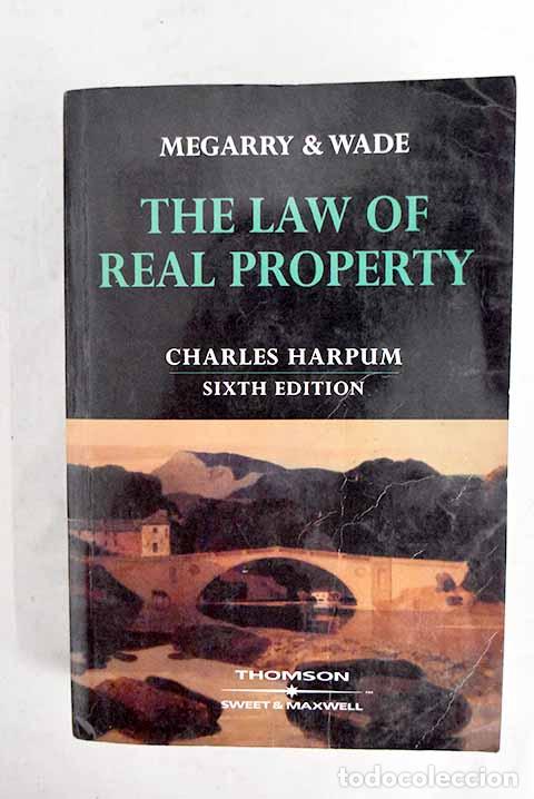 Livres: The law of real property.- Harpum, Charles