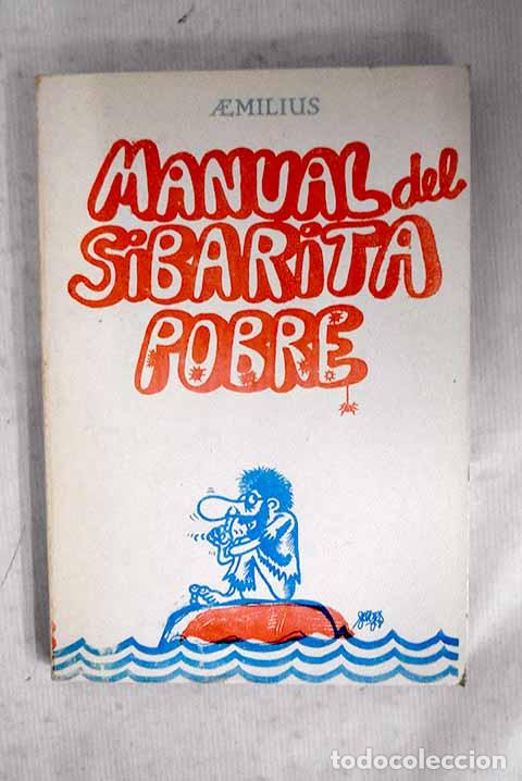 Libros: Manual del sibarita pobre.- Cruz y Aguilar, Emilio de la