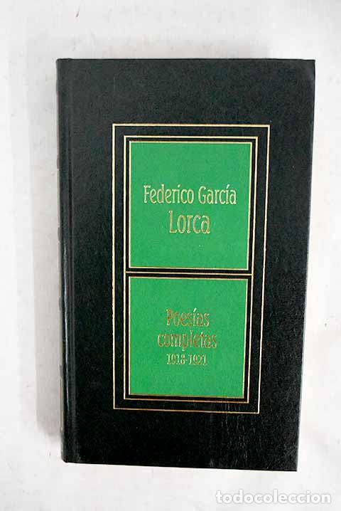 Libri di seconda mano: Poes&iacute;as completas, tomo I.- Garc&iacute;a Lorca, Federico