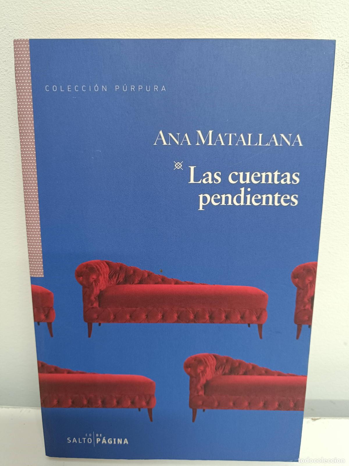Libros: Las cuentas pendientes - Ana Matallana - Foto 1