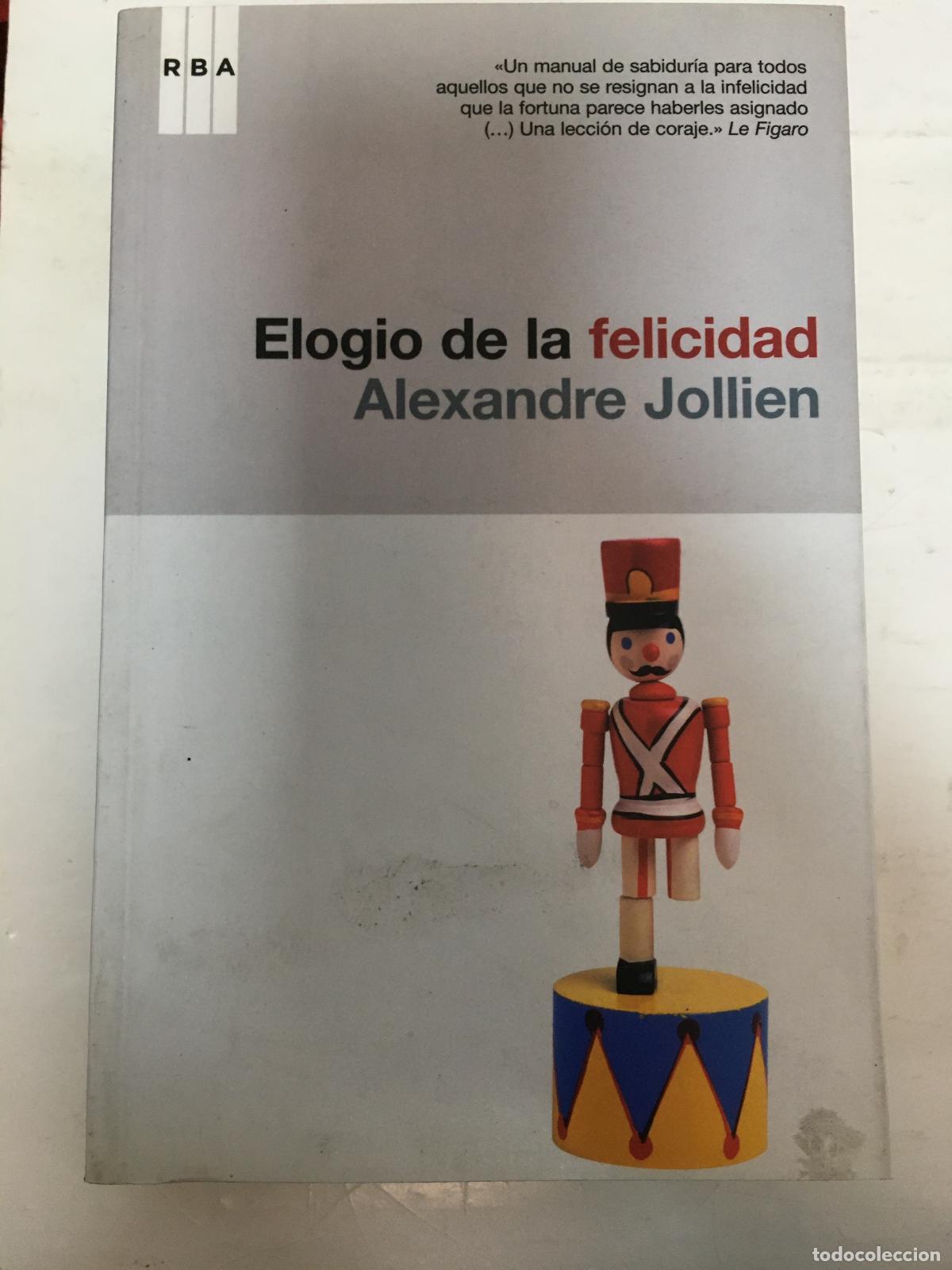 books: elogio de la felicidad - Jollien, Alexandre