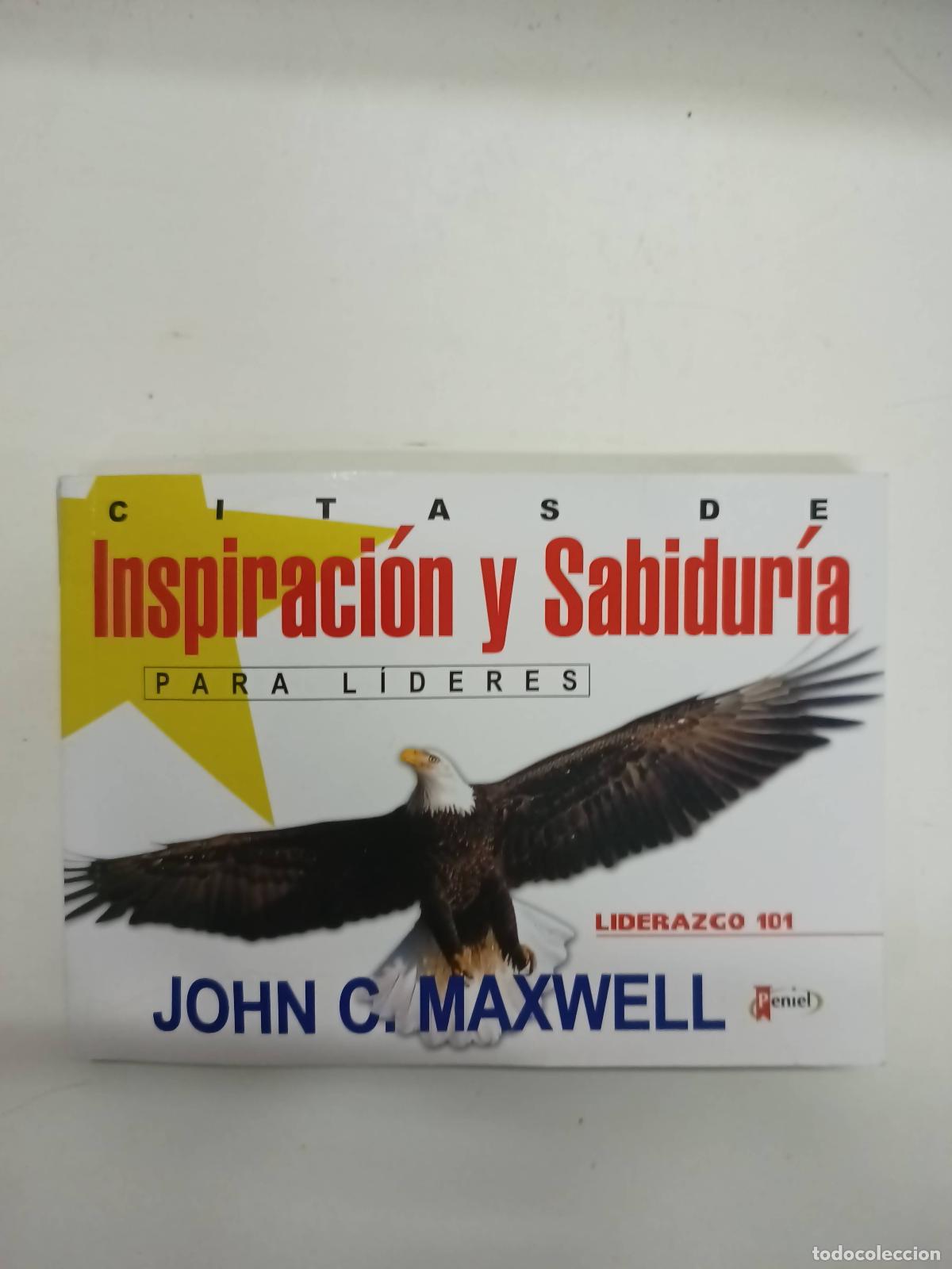 Libros: CITAS DE INSPIRACION Y SABIDURIA - MAXWELL J. - Foto 1