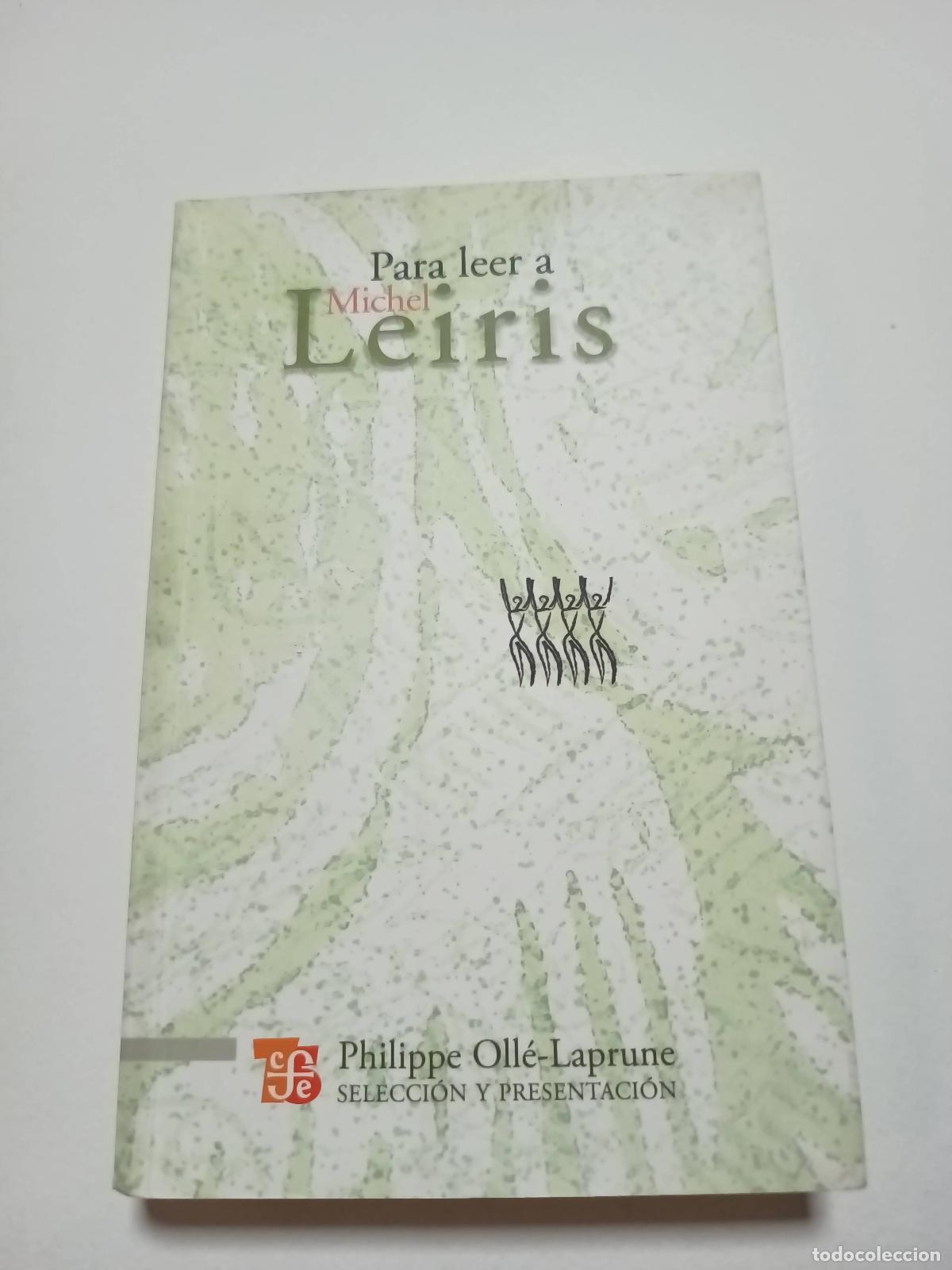 Libros: Para leer a Michel Leiris - Philippe Olle Laprune - Foto 1
