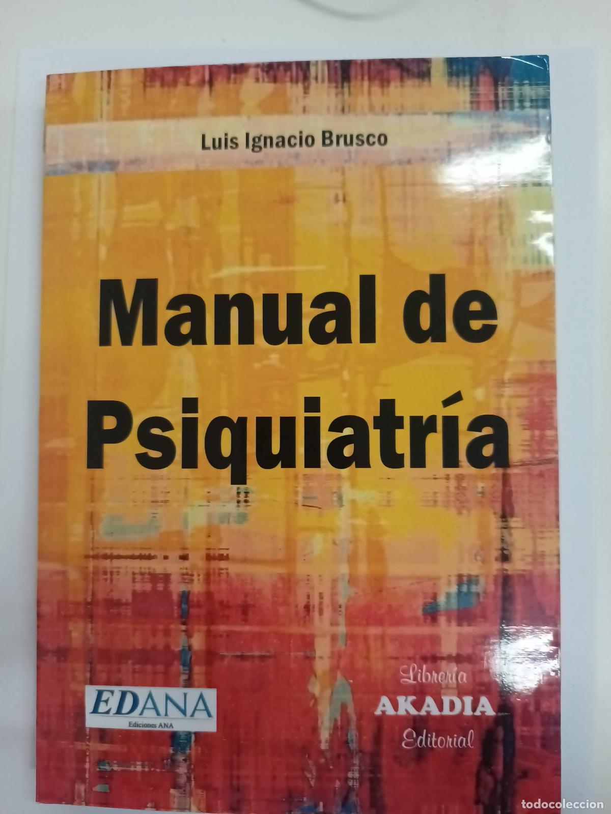 Libros: Manual de psiquiatria - Luis Ignacio Brusco - Foto 1