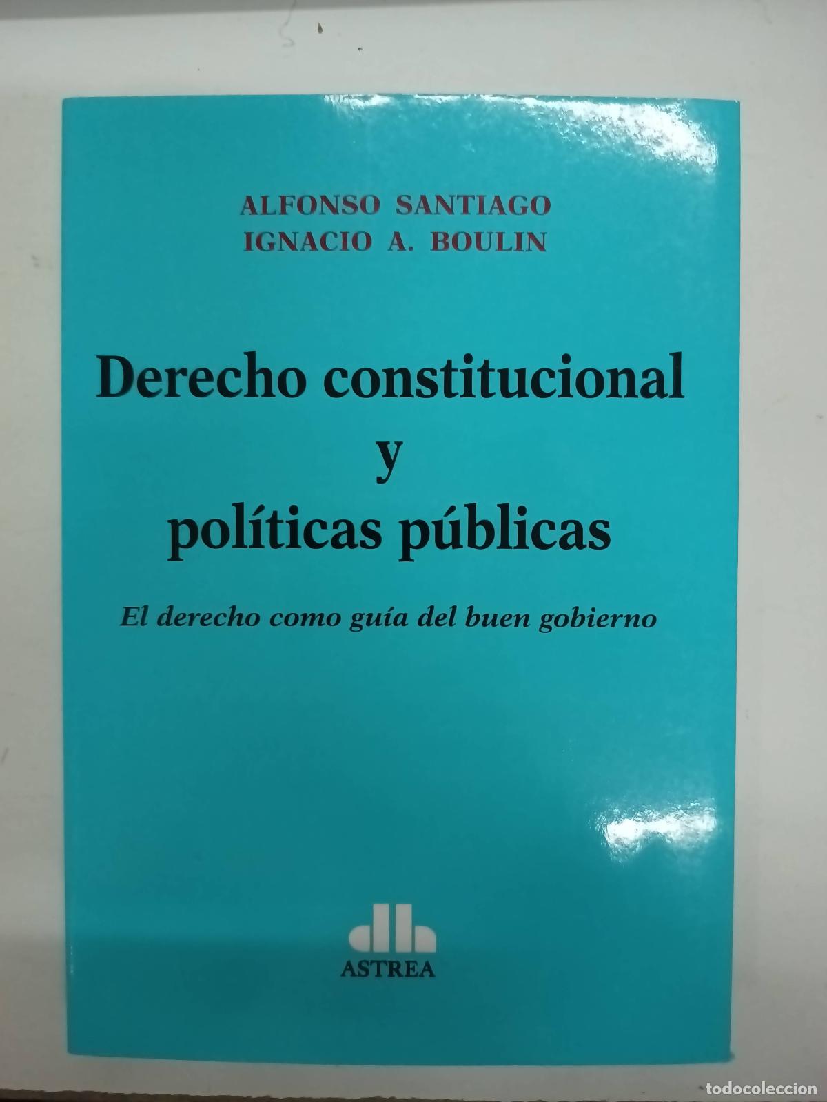 Libros: Derecho Constitucional Y Polticas P&uacute;blicas, - Santiago Alfonso
