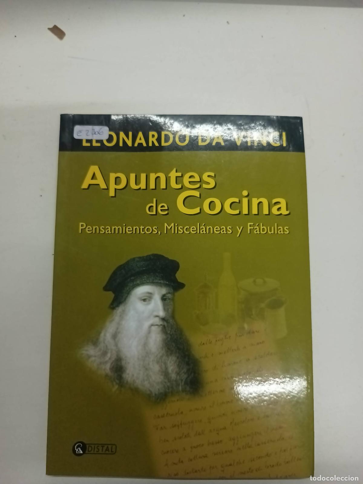Libros: Apuntes de Cocina - Leonardo Da Vinci - Foto 1