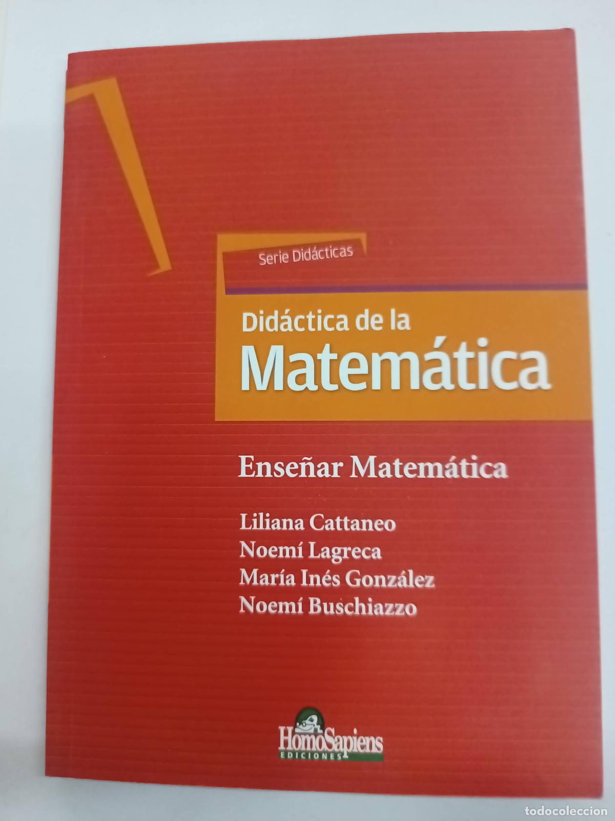 Libros: Didactica De La Matematica Ense ar A Ense&ntilde;ar Matematica - Varios Autores - Foto 1