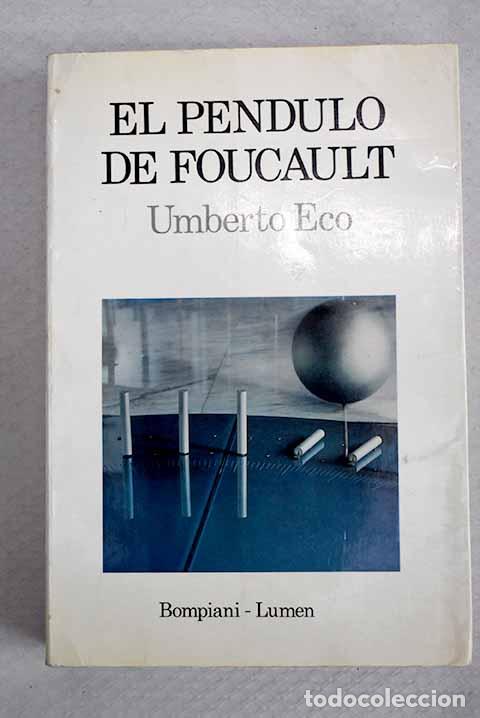 books: El p&eacute;ndulo de Foucault.- Eco, Umberto