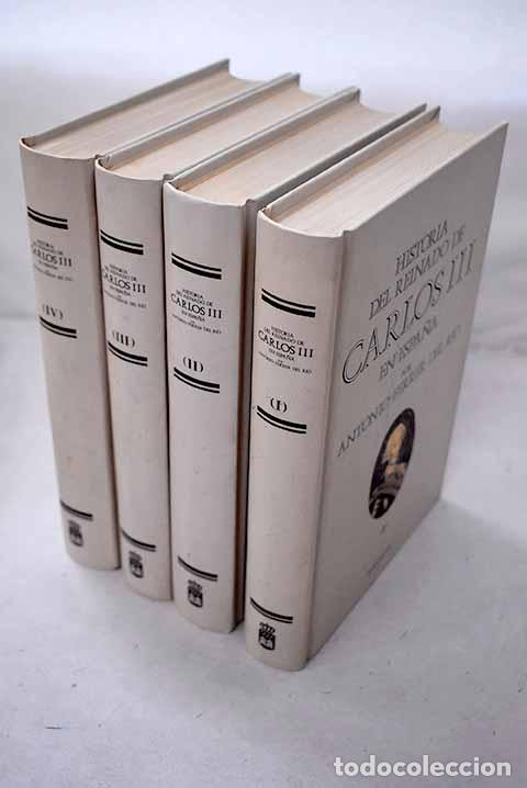 books: Historia del reinado de Carlos III en Espa&ntilde;a.- Ferrer del R&iacute;o, Antonio