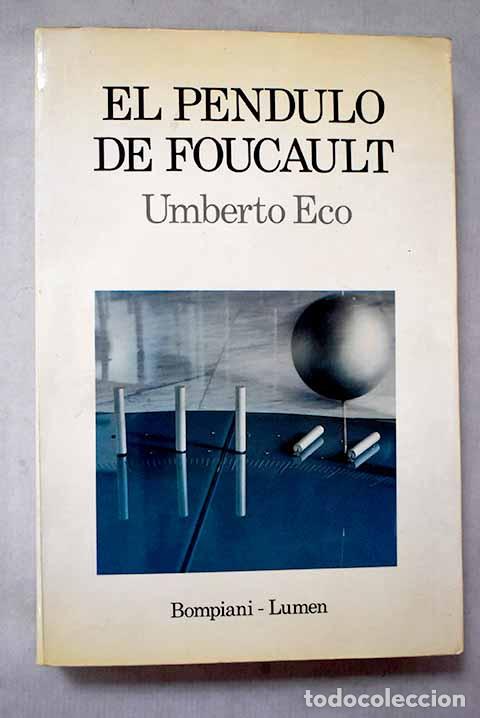 books: El p&eacute;ndulo de Foucault.- Eco, Umberto