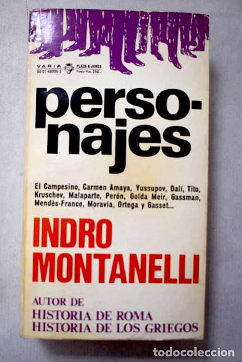 Libri di seconda mano: Personajes: Montanelli, Indro.- Montanelli, Indro