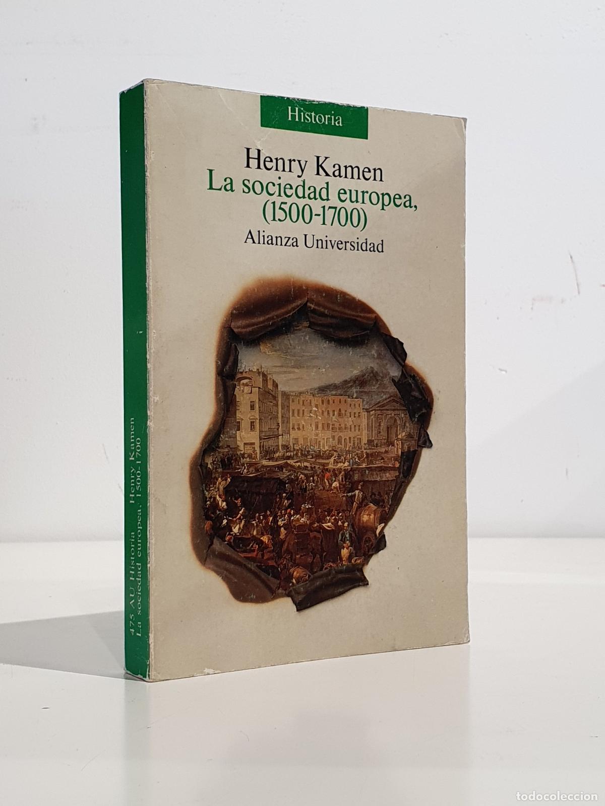 Livros em segunda m&atilde;o: Henry Kamen - La sociedad europea, 1500-1700