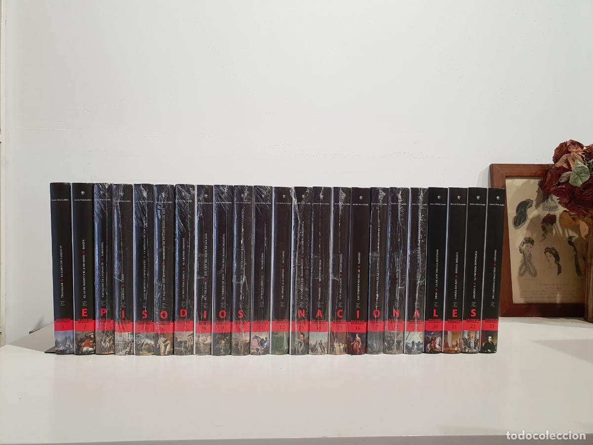 Libros: P&Eacute;REZ GALD&Oacute;S, Benito - Episodios Nacionales. Completa, 23 tomos.