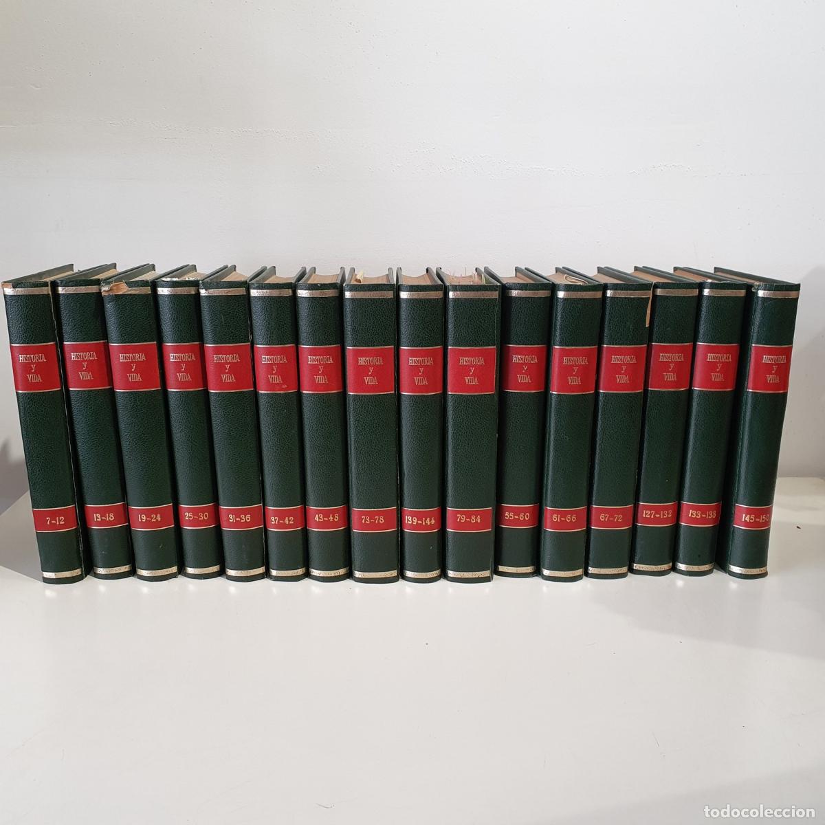 Livros em segunda m&atilde;o: Lote Historia y vida.