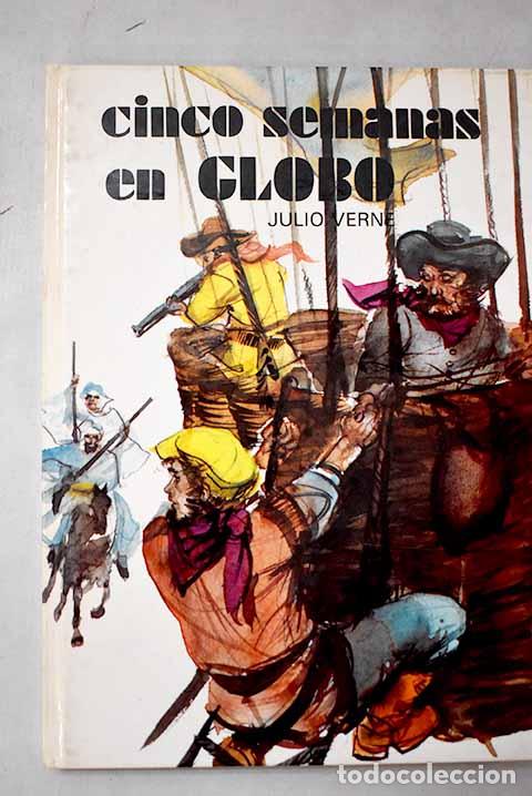 Libros: Cinco semanas en globo.- Verne, Julio