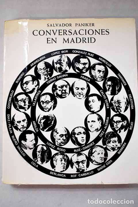 Libros: Conversaciones en Madrid.- P&aacute;niker, Salvador