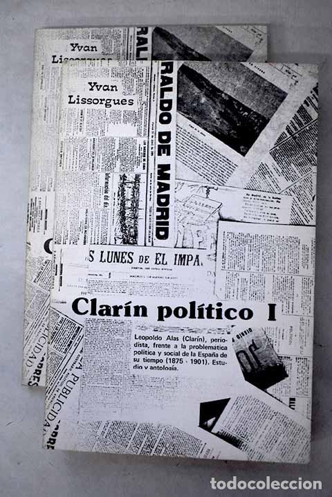 Libros: Clar&iacute;n pol&iacute;tico: Alas, Leopoldo.- Alas, Leopoldo