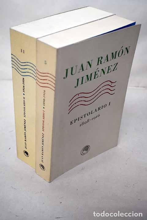 B&uuml;cher: Epistolario: Jim&eacute;nez, Juan Ram&oacute;n.- Jim&eacute;nez, Juan Ram&oacute;n