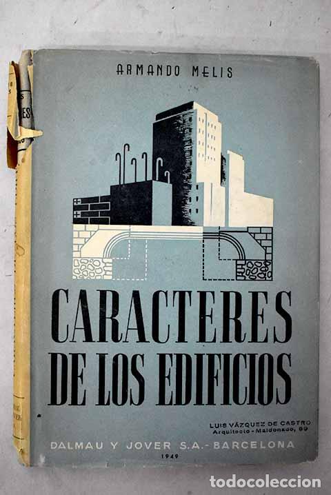 Livros em segunda m&atilde;o: Caracteres de los edificios: Distribuci&oacute;n, proporciones y organizaci&oacute;n de los edificios
