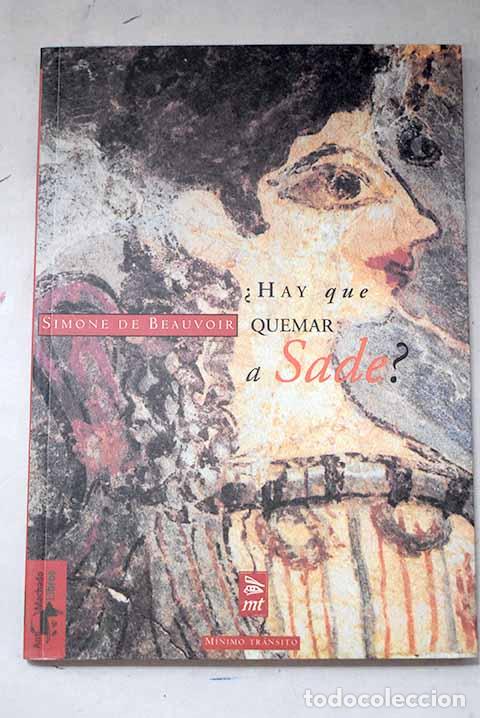 Livros em segunda m&atilde;o: &iquest;Hay que quemar a Sade?.- Beauvoir, Simone de