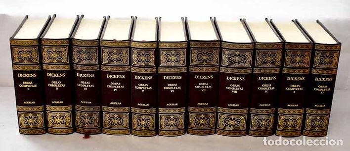 Libros: Obras completas. Tomos I al XI.- Dickens, Charles