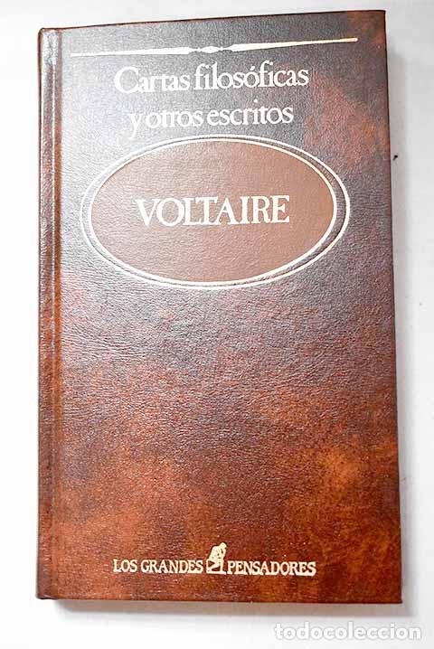 Libros: Cartas filos&oacute;ficas: Voltaire.- Voltaire