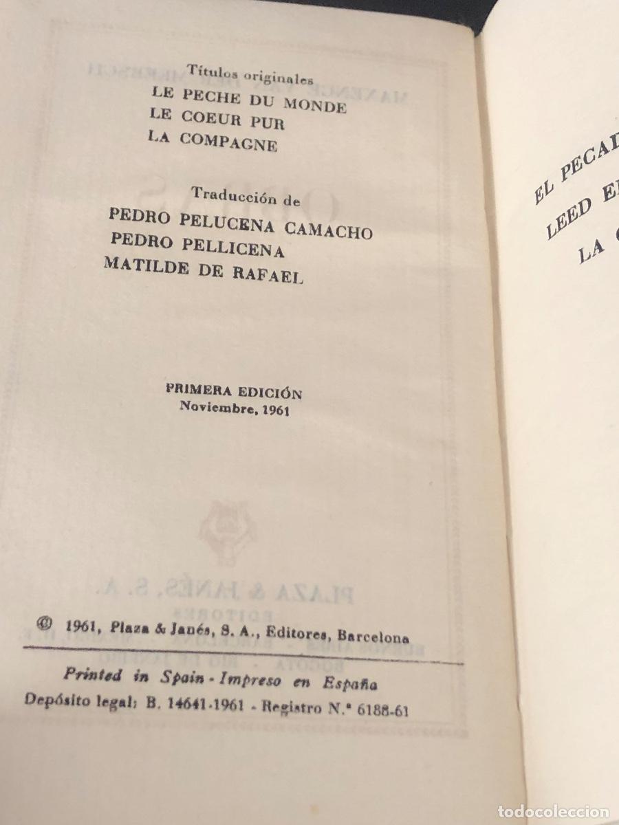 Libros: Obras de Maxenge Van Der Meersch. 1961 - Foto 6
