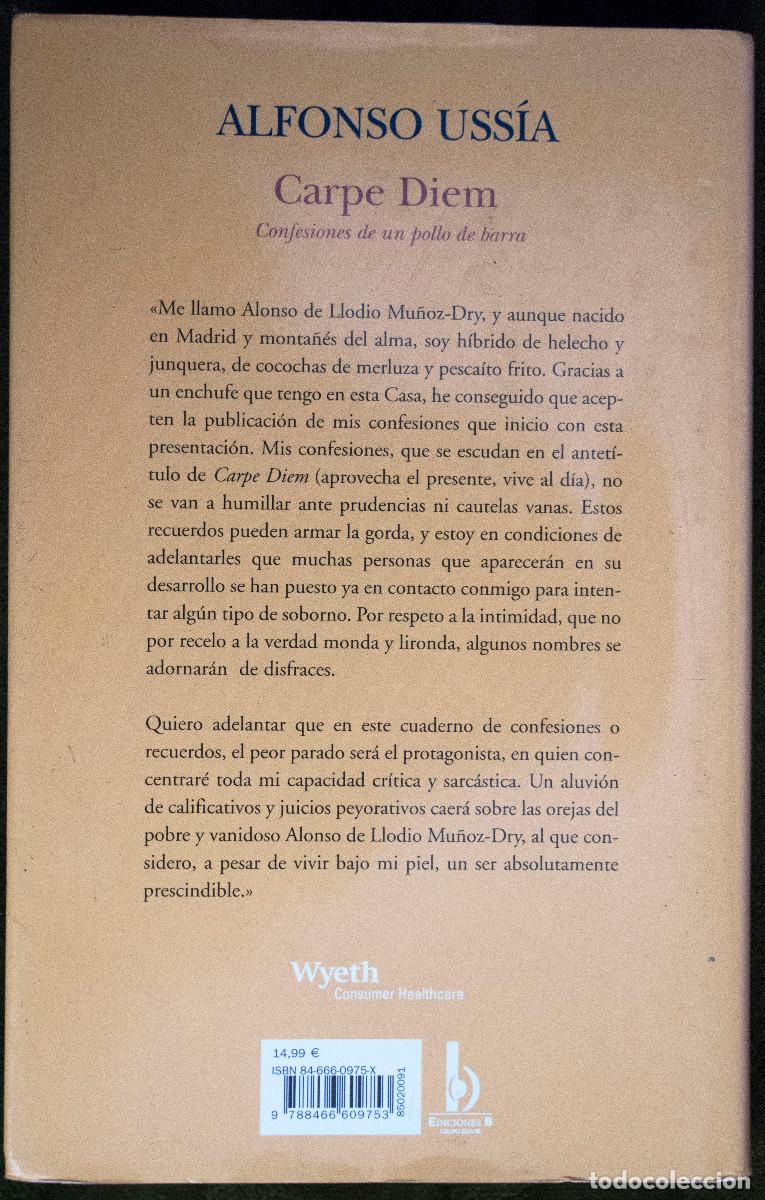 Libros: CARPE DIEM, de Alfonso Ussía. - Foto 2