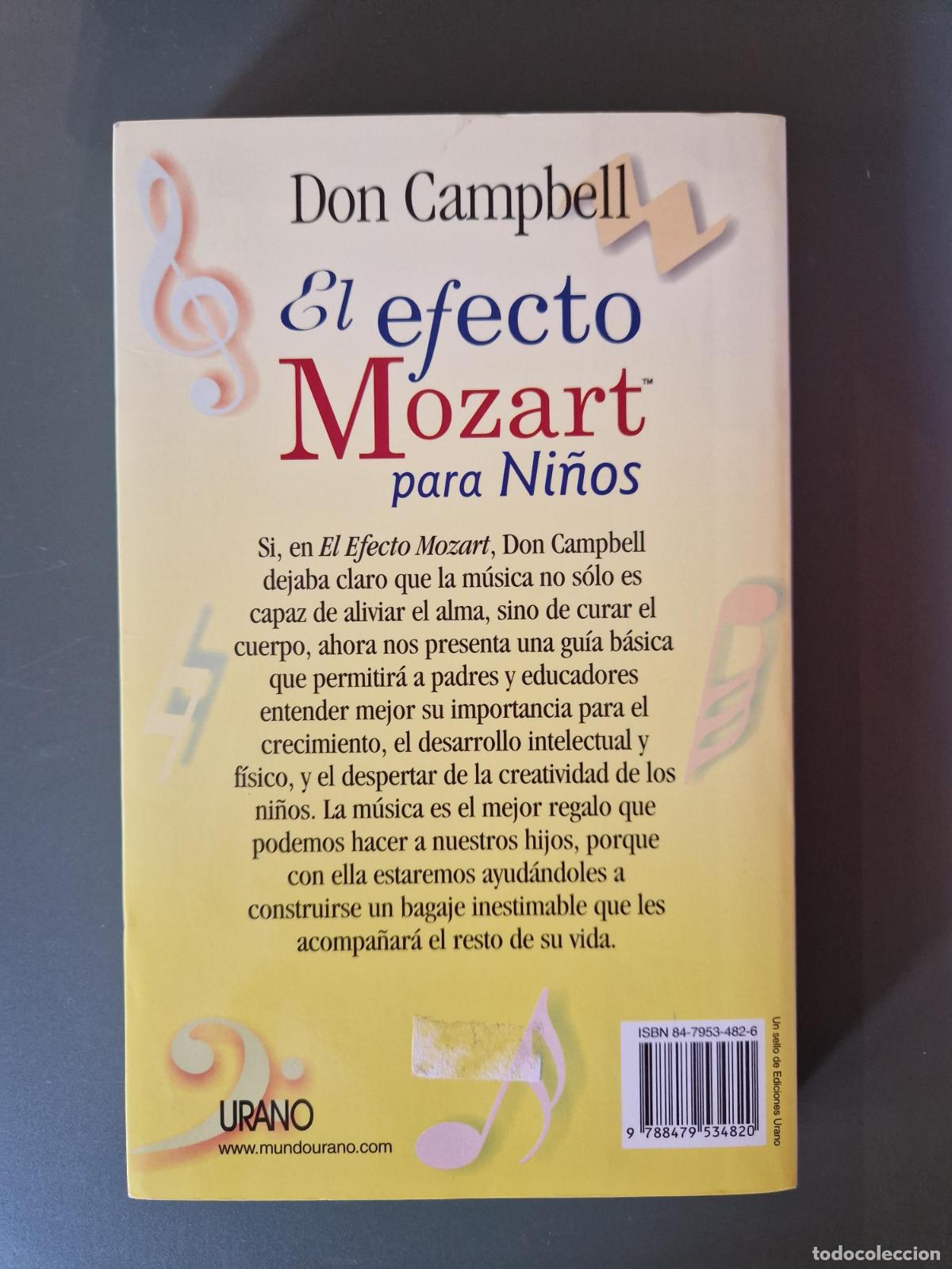 Libros: El efecto Mozart para ni&ntilde;os - Don Campbell - Foto 3