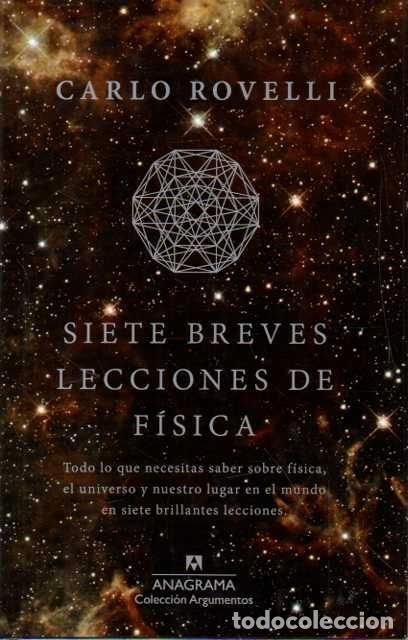 books: SIETE BREVES LECCIONES DE FISICA. - ROVELLI, Carlo.