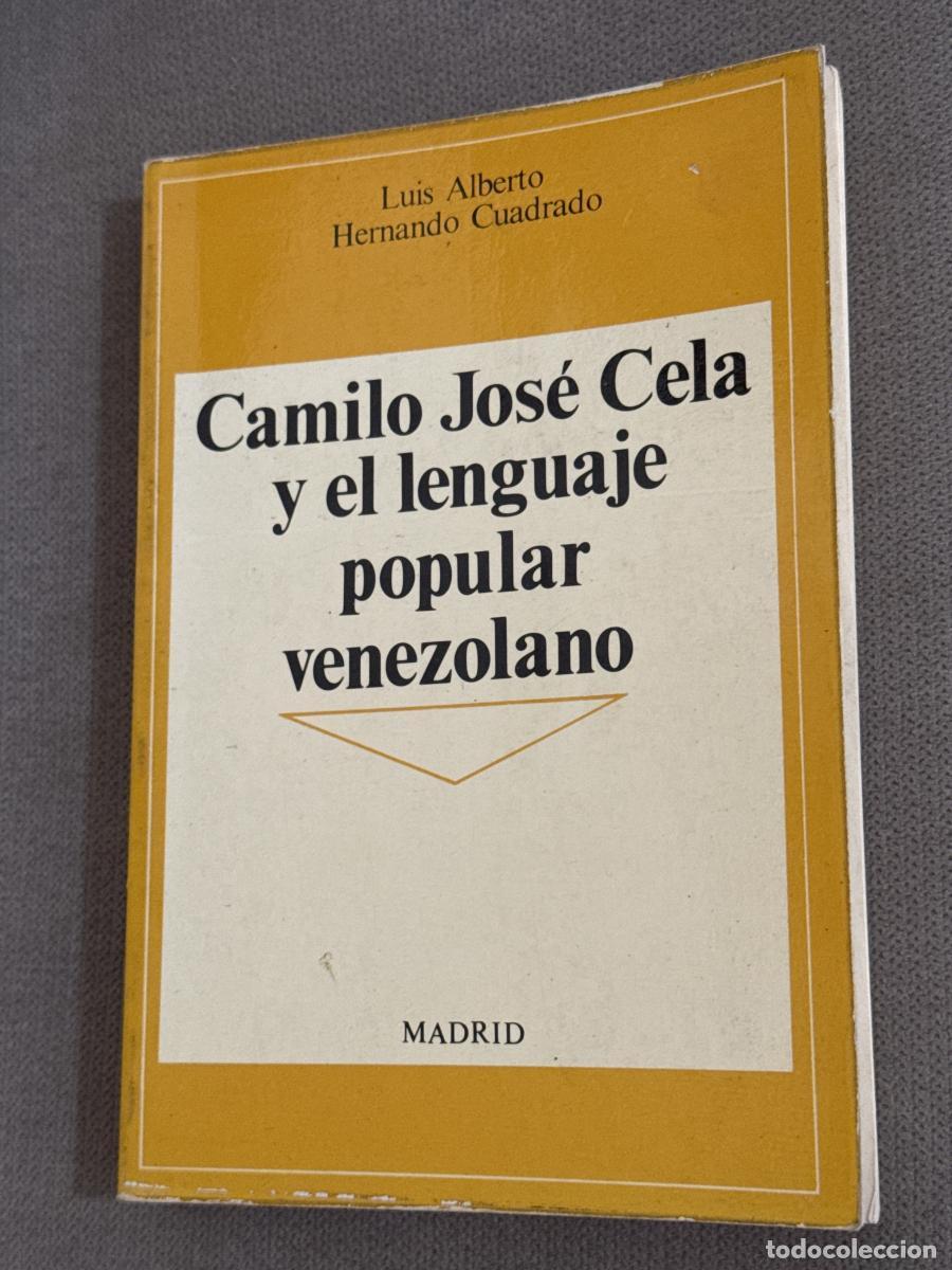 books: Camilo Jos&eacute; Cela y el lenguaje popular venezolano - Hernando Cuadrado, Luis Alberto