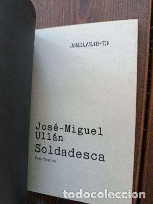 Libros: SOLDADESCA - JOS&Eacute;-MIGUEL ULL&Aacute;N - Foto 3
