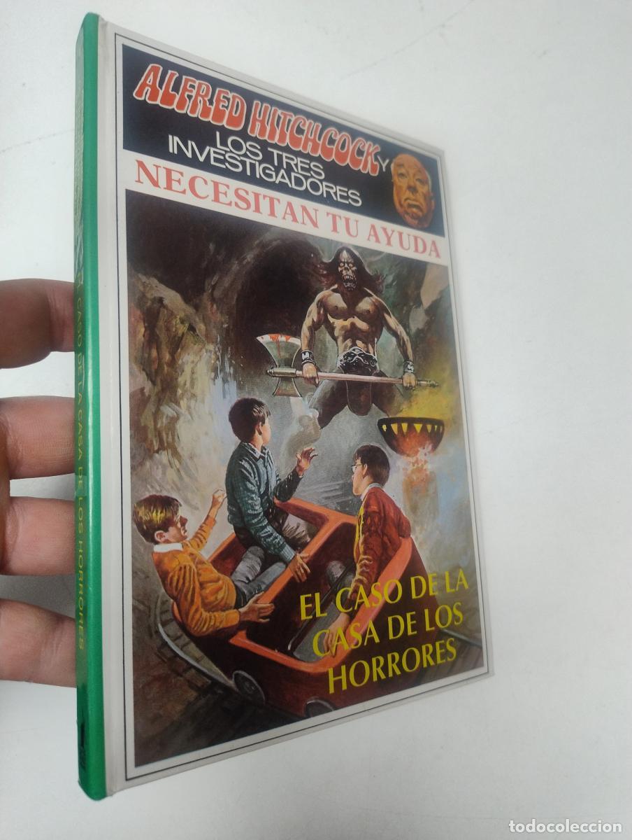 B&uuml;cher: Necesitan tu ayuda. El caso de la casa de los horrores. Alfred Hitchcock y Los tres investigadores.