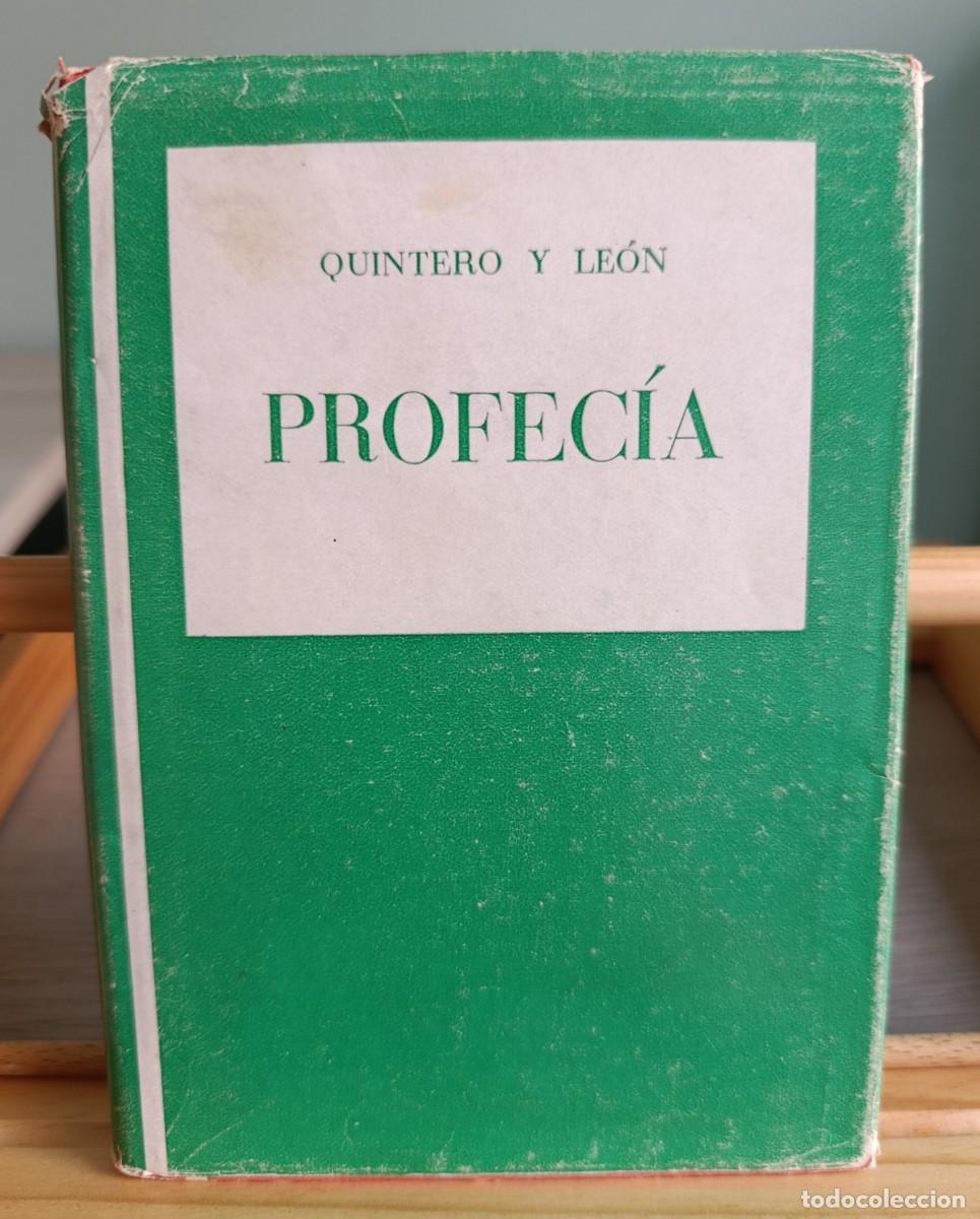 books: PROFECIA COPLAS DE ANTONIO QUINTERO Y RAFAEL DE LEON GRAFICAS REUNIDAS 1964