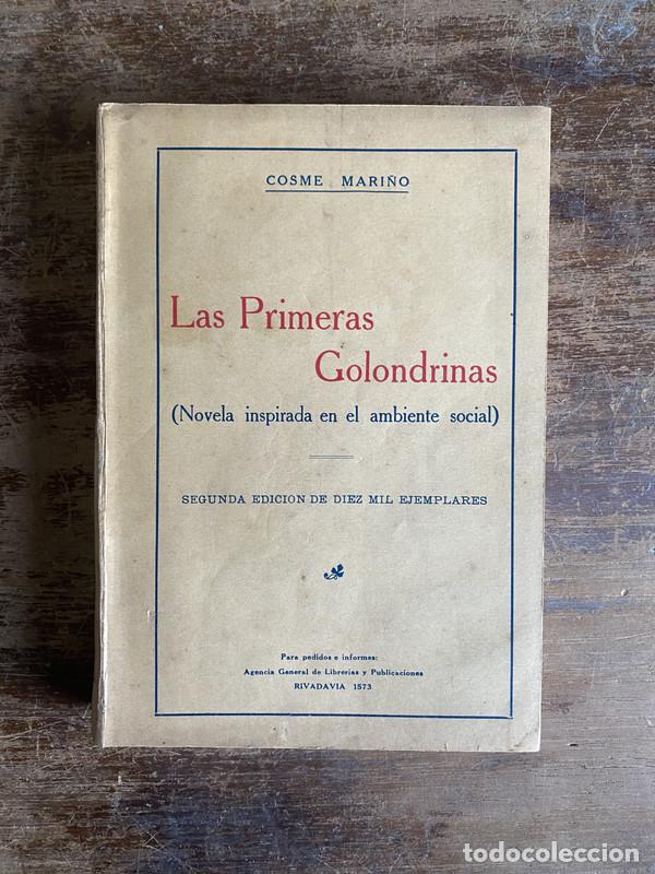 Livres: Las Primeras Golondrinas - Mari&ntilde;o Cosme