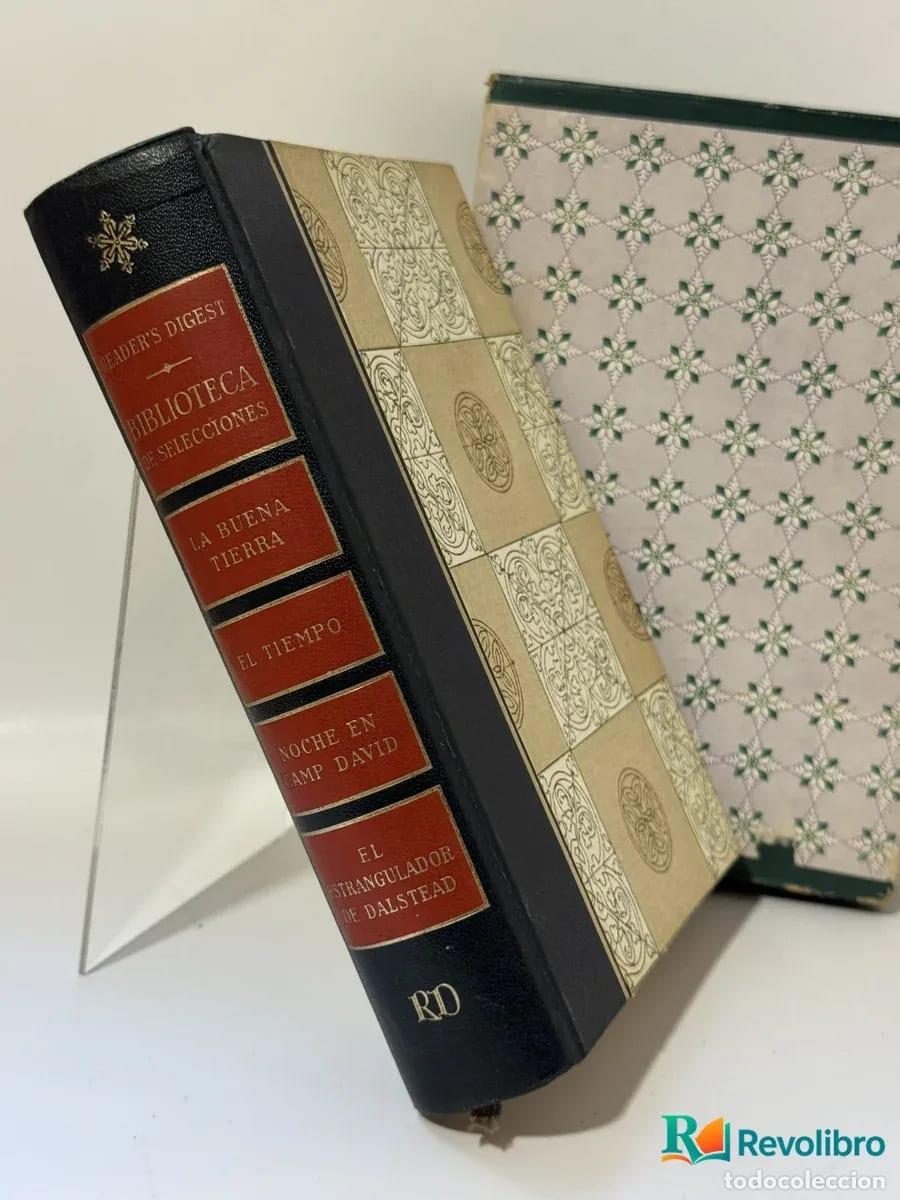 Libros: Biblioteca de Selecciones La buena tierra, El tiempo, Noche en camp David