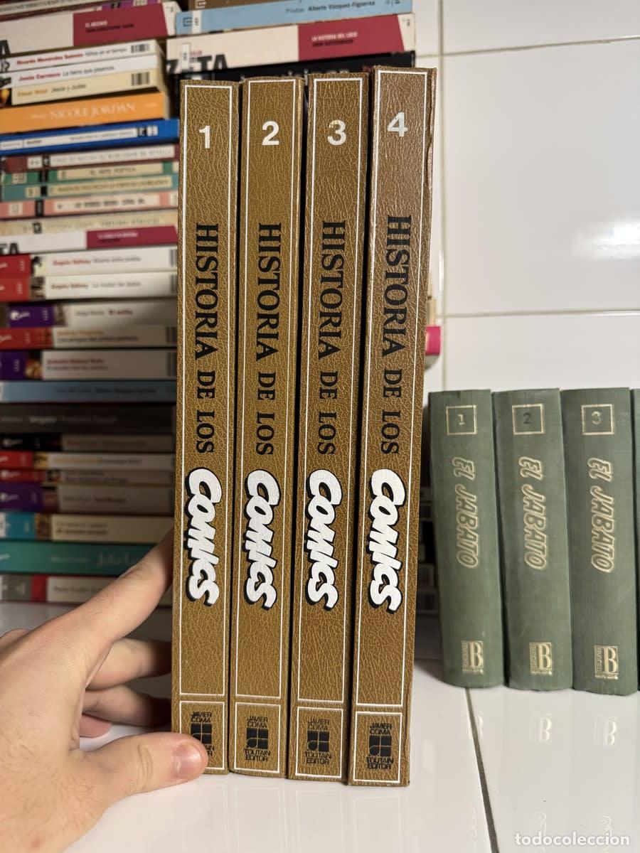 Libros: Historia de los c&oacute;mics 4 tomos - Varios