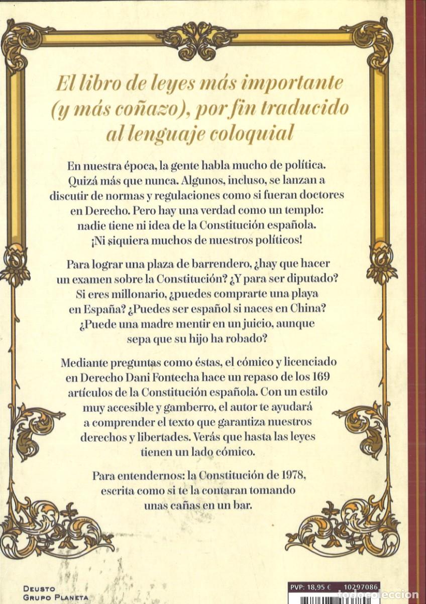 Libros: LA CONSTITUCION EXPLICADA SUPERFACIL. Dani Fontecha - Foto 2