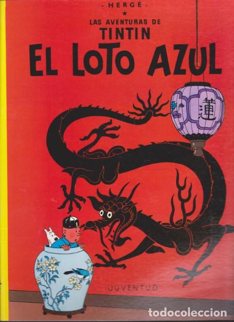Libri di seconda mano: EL LOTO AZUL. LAS AVENTURAS DE TINT&Iacute;N - HERG&Eacute;