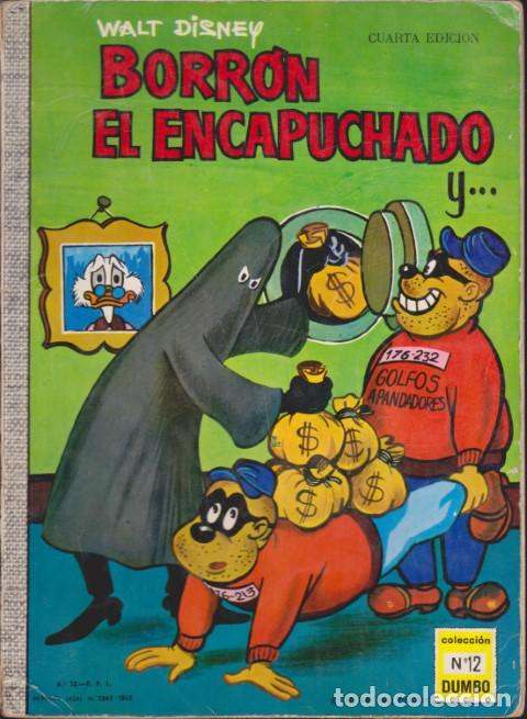 Libri di seconda mano: BORR&Oacute;N EL ENCAPUCHADO. COLECCI&Oacute;N DUMBO N&ordm;12 - WALT DISNEY