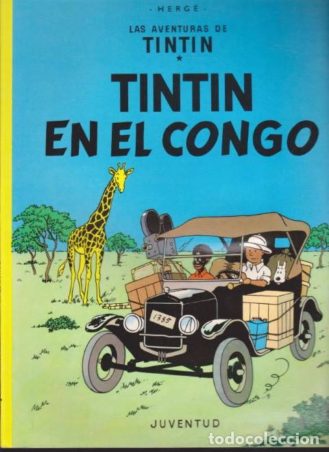 books: TINTIN EN EL CONGO. LAS AVENTURAS DE TINT&Iacute;N - HERG&Eacute;