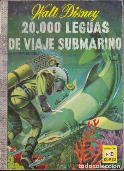Livros em segunda m&atilde;o: 20.000 LEGUAS DE VIAJE SUBMARINO. COLECCI&Oacute;N DUMBO N&ordm;33 - WALT DISNEY