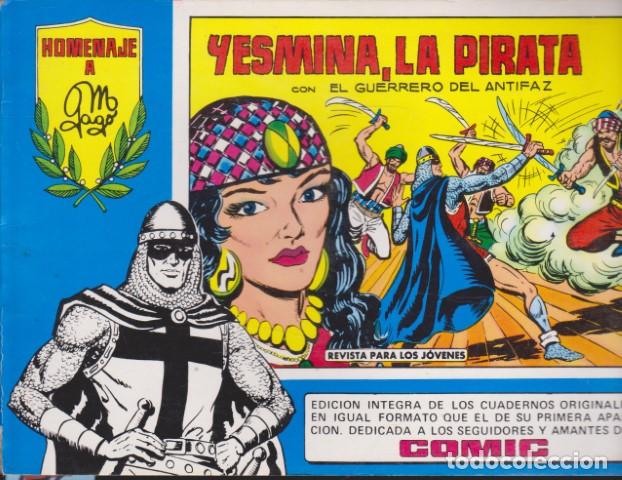 Livros em segunda m&atilde;o: YESMINA, LA PIRATA. EL GUERRERO DEL ANTIFAZ N&ordm;80 - MANUEL GAGO
