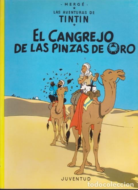 Livros em segunda m&atilde;o: EL CANGREJO DE LAS PINZAS DE ORO. LAS AVENTURAS DE TINT&Iacute;N - HERG&Eacute;