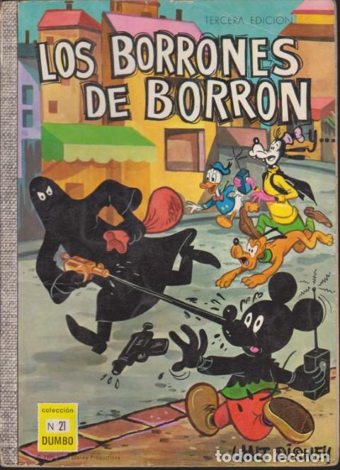 Livros em segunda m&atilde;o: LOS BORRONES DE BORR&Oacute;N. COLECCI&Oacute;N DUMBO N&ordm;21 - WALT DISNEY